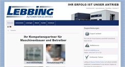 Desktop Screenshot of lebbing.com